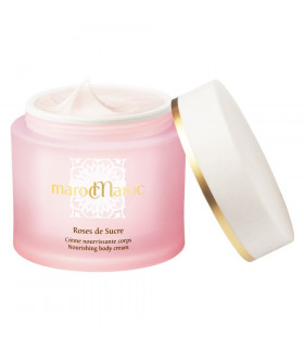 Roses de sucre Crème Nourrissante Corps 200ml de Maroc Maroc