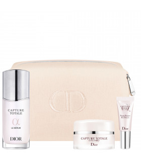 Trousse Capture Totale -  3 produits soin anti-âge - sérum visage, crème fermeté et sérum yeux