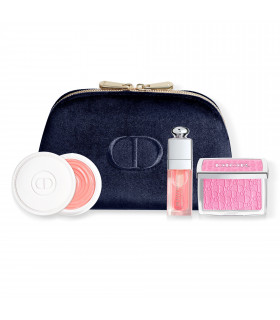 Coffret cadeau Dior Addict - Le Rituel Éclat Naturel Huile à lèvres, blush et crème pour les ongles