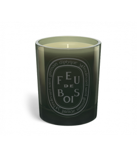 Bougie Feu de Bois